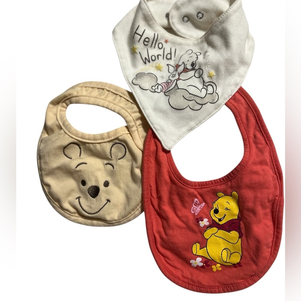 Disney Baby Bib Set - Winnie the Pooh